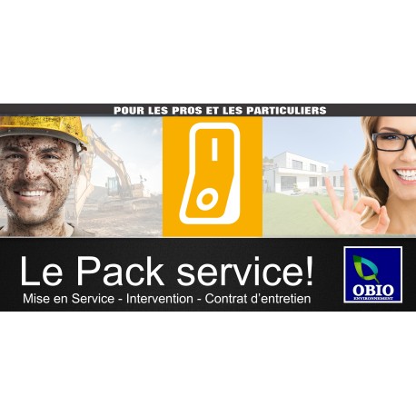 Mise en service de votre matériel d'assainissement